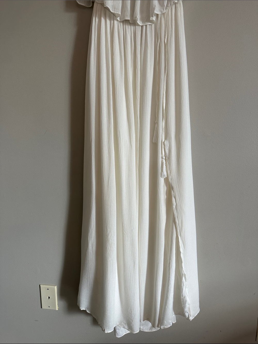 NWT Woven strapless maxi dress - Picture 11 of 12